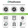 Freshware SP-100RD 6-Cavity Rectangle Premium Silicone Soap Bar and Resin Mold, Red view 4