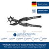 Leather Hole Punch - Made in Germany - Handheld Professional Tool for Leather Products Herm Sprenger view 2