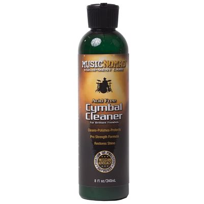 MusicNomad Premium Cymbal Cleaner for Brilliant Finishes, 8 oz. (MN111)