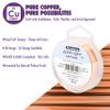 Artistic Wire, 20 Gauge Uncoated Bare Copper Craft Wire, 6 yd view 2