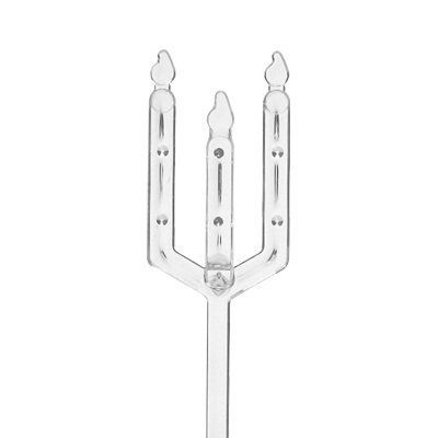 Super Z Outlet 9" Plastic Straight Head Floral Picks Card Holders for Weddings, Birthday Parties, Events, Decorations (50 Pieces)