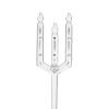 Super Z Outlet 9" Plastic Straight Head Floral Picks Card Holders for Weddings, Birthday Parties, Events, Decorations (50 Pieces) view 1