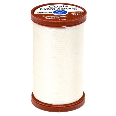 Coats & Clark Specialty Thread Upholstery 150 YD Natural,Cream/White
