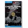 BCW Current Comic Book Backing Boards - 100 Pack | 24 pt., Coated, Buffered with 3% Calcium Carbonate | Precision Cut for Current Comic Bags | Long-Term Comic Book Storage view 1