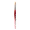 da Vinci Watercolor Series 5580 CosmoTop Spin Paint Brush, Round Synthetic with Red Handle, Size 10 (5580-10) view 1