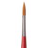 da Vinci Watercolor Series 5580 CosmoTop Spin Paint Brush, Round Synthetic with Red Handle, Size 10 (5580-10) view 3