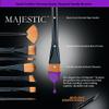 Royal & Langnickel Majestic Filbert and Oval Wash Artist Brush Set, 7-piece view 4