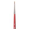 da Vinci Watercolor Series 5580 CosmoTop Spin Paint Brush, Round Synthetic with Red Handle, Size 2/0 (5580-00) view 3