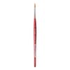 da Vinci Watercolor Series 5580 CosmoTop Spin Paint Brush, Round Synthetic with Red Handle, Size 3 (5580-03) view 1