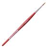 da Vinci Watercolor Series 5580 CosmoTop Spin Paint Brush, Round Synthetic with Red Handle, Size 3 (5580-03) view 2