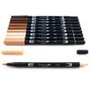 Tombow 56170 Dual Brush Pen Art Markers, Portrait, 10-Pack. Blendable, Brush and Fine Tip Markers view 3