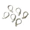 100PCS French Earring Hook Ear Wire Lever Back Open Loop DIY Jewelry Findings (Silver Plated) view 1