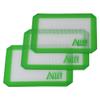 Silicone Alley, 3 Non-stick Silicone Mat Pad, Small Rectangle 5 X 4 Inch, Green view 2