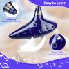 Ohuhu Zelda Ocarina with Song Book (Songs From the Legend of Zelda), 12 Hole Alto C Zelda Ocarinas Play by Link Triforce Gift for Zelda Fans with Display Stand Protective Bag view 3