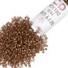 Miyuki Delica Seed Beads Size 11/0 (1.6 mm), DB0115, Transparent Luster Metallic Rose Gold, 7.2 g, Approx. 1440 Beads, Made in Japan view 1