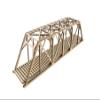 War World Scenics Single Track Low-Detail Girder Bridge 400mm OO/HO Model Railway Diorama view 1