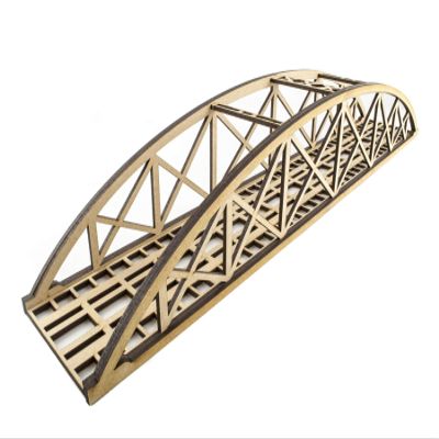 War World Scenics Single Track Low-Detail Bowstring Bridge 560mm OO/HO Model Railway Diorama
