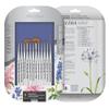 Silver Brush Limited Ultra Mini Miniature Detail Brush Set, Acrylic and Watercolor Brushes, Short-Handle Art Brushes, 12-Piece Set view 2
