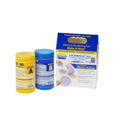 Smooth-On OOMOO 30 Tin Cure Silicone Rubber, Easy to Use Silicone Mold Making Kit, Pint Unit