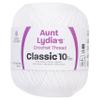 Aunt Lydia Value Crochet Cotton, White - 151.0201 view 1
