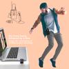 FIFINE Wireless Microphones for Computer, USB Wireless Microphone System for PC and Mac, Headset UHF System with USB Receiver,Transmitter, Headset and Clip Lavalier Lapel Mic-K031B view 2