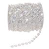 KUPOO 99 ft Clear Crystal Like Beads by the roll - Wedding Decorations (Colorful) view 1