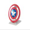 Fascinations Metal Earth Marvel Captain America's Shield 3D Metal Model Kit view 1