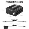 Neewer 1-Channel 48V Phantom Power Supply with Adapter, BONUS+XLR 3 Pin Microphone Cable for Any Condenser Microphone Music Recording Equipment (8 feet) view 3
