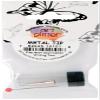 Art Institute Glitter AG Metal tip, 1 Pack, Silver - METALTIP view 2
