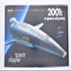 Moebius Models 20012 1/160 2001 Space Clipper Orion view 1