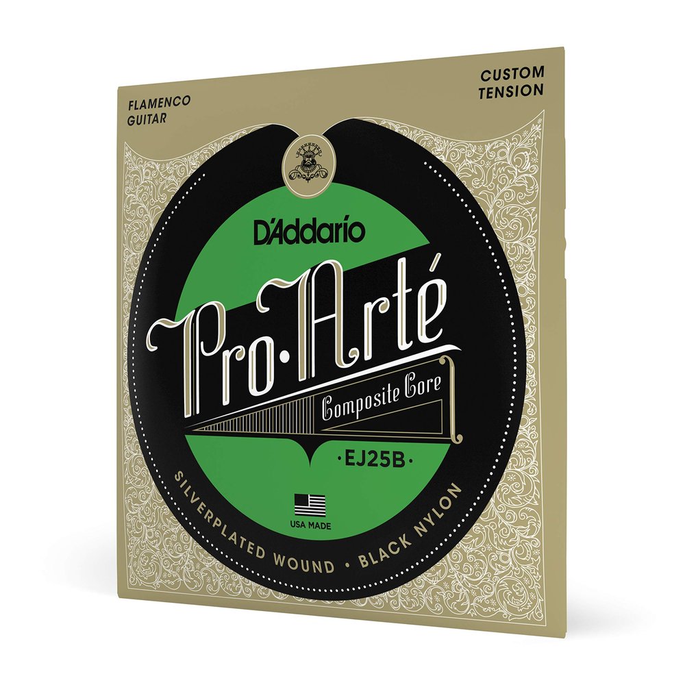 D'Addario Set Pro-Arte Nylon Compostie Flamenco Black