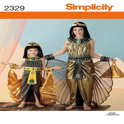 Simplicity Sewing Pattern 2329 Child's and Girls' Costumes, HH (3-4-5-6)