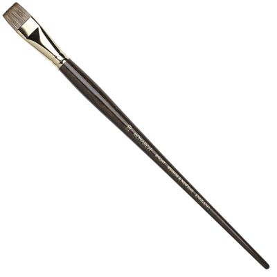 Winsor & Newton Monarch Bright Long Handle Brush, Size 20,Brown