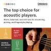 D'Addario Acoustic Guitar Strings, Phosphor Bronze, EJ24, True Medium Gauge 13-56, 6-String Set, Pack of 1 view 3