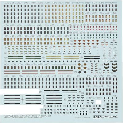 Tamiya - 12641 - Model Kit Accessory - German Milit Badges