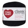 Red Heart Coats Crochet Red Heart Classic Crochet, Thread Size 10, Black (144-12) view 1