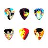 Jim Dunlop Jimi Hendrix Frontline Pick Tin, Assorted, Heavy - 12 Picks/Tin view 2