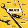 General Tools Cordless Engraving Pen for Metal - Diamond Tip Etching Tool for Engraving Toys, Sporting Goods, & Glass Gifts view 2