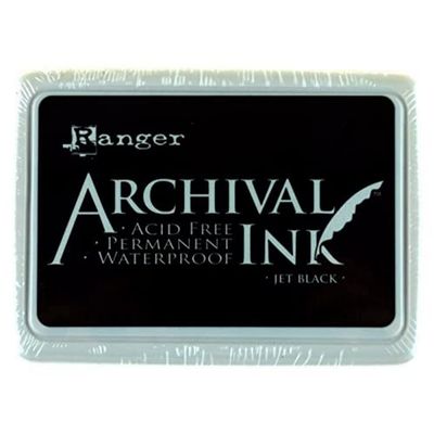 Ranger AIP-31468 Archival Ink Pads - Jet Black