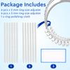 Ring Sizer Adjuster for Loose Rings - 12 Pack, Guards, Spacers & Tighteners, Fits Bands Up to 6mm, Reduces Size by 0.5-1.5, Invisible Design for Women & Men by 5 STARS UNITED view 2