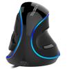 J-Tech Digital Wired Ergonomic Vertical USB Mouse with Adjustable Sensitivity (600/1000/1600 DPI), Scroll Endurance, Removable Palm Rest & Thumb Buttons [V628] view 1
