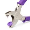 Dritz Heavy Duty Snap Pliers Kit - Size 24 5/8" Metal Snap Fastener Tool, Purple Handheld Snap Setter for Jackets, Coats, Bags, Boat Covers view 2