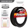 The Beadsmith Fireline by Berkley Micro-Fused Braided Thread 8lb. Test, .007/.17mm Diameter, 125 Yard Spool, Smoke Grey Super Strong Stringing Material for Jewelry Making and Bead Weaving view 4