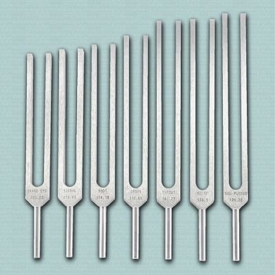 Chakra Tuning Forks Set - 7 Tuning Forks