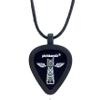 Pickbandz Guitar Pick Necklace Holds 2 Picks, Silicone Pendant Never Be Without a Pick Rock Style Accessory for Guitar Players, Women & Teens Perfect Guitar Gift view 1