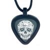 Pickbandz Guitar Pick Necklace Holds 2 Picks, Silicone Pendant Never Be Without a Pick Rock Style Accessory for Guitar Players, Women & Teens Perfect Guitar Gift view 2
