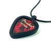 Pickbandz Guitar Pick Necklace Holds 2 Picks, Silicone Pendant Never Be Without a Pick Rock Style Accessory for Guitar Players, Women & Teens Perfect Guitar Gift view 3