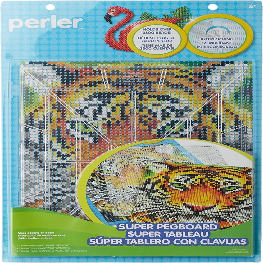 Perler Beads Extra Large Clear Pegboard