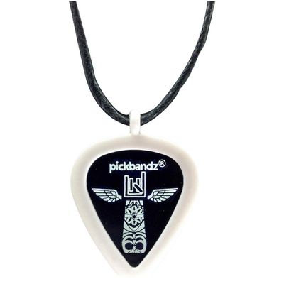 Pickbandz Necklace Silicone Pick Holder in Ghost White - Fits All