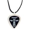 Pickbandz Necklace Silicone Pick Holder in Ghost White - Fits All view 1